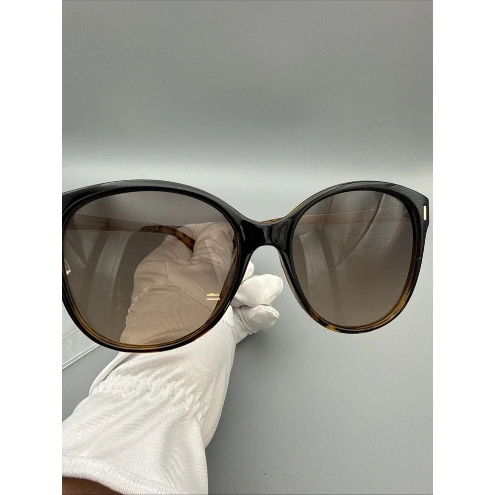 Jones New York Authentic Oversized Round  Tortoiseshell Designer Gradient UV400